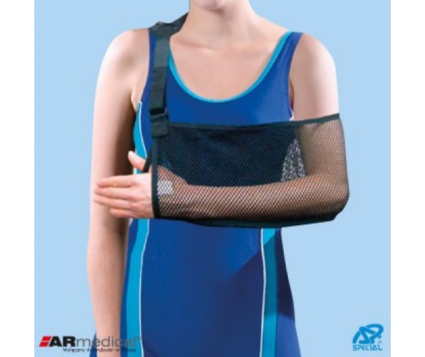 Temblak siatkowy DELUXE  z miękkim naramiennikiem 